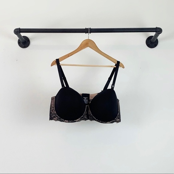 NWT Torrid Black Microfiber Lightly Lined Multi-way Convertible Strapless Bra - Picture 5 of 9